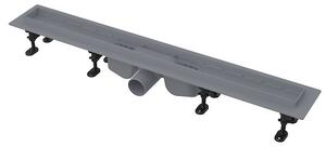 Sprchový žľab Alca 85 cm plast šedá APZ12-850