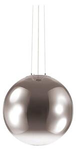 Ideal Lux - Luster na lanku MAPA 1xE27/42W/230V pr. 50 cm šedá/dymová