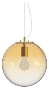 Ideal Lux - Luster na lanku MAPA 1xE27/42W/230V pr. 30 cm zlatá/dymová