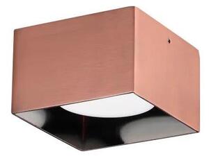 Ideal Lux - LED bodové svietidlo SPIKE 1xGX53/9W/230V 10x10 cm meď
