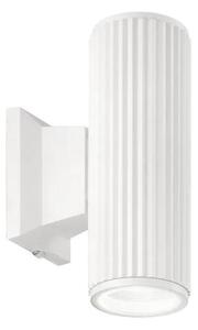 Ideal Lux - Vonkajšie nástenné svietidlo BASE 2xGU10/28W/230V IP44 biela