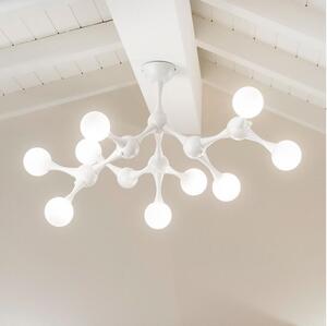 Ideal Lux - LED Prisadený luster NODINO 9xG9/3W/230V biela