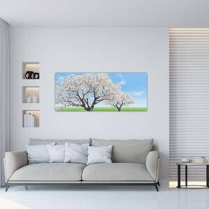 Obraz stromov (120x50 cm)
