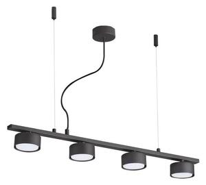 Ideal Lux - LED Luster na lanku MINOR 4xGX53/9W/230V 75,5 cm čierna