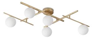 Ideal Lux - LED Prisadený luster ATLAS 5xG9/3W/230V zlatá