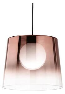 Ideal Lux - LED Luster na lanku FADE 1xG9/3W/230V pr. 27,3 cm meď/dymová