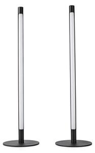 Nedis WIFILD10RGBW-SADA 2xLED RGBIC Stm. stolná lampa LED/36W/230V 2700-6500K+DO