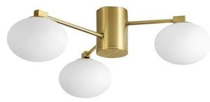 Ideal Lux - LED Prisadený luster HERMES 3xG9/3W/230V pr. 60 cm zlatá