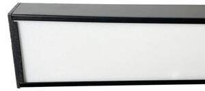 LED Stropné svietidlo LED/32W/230V 4000K 120x13 cm čierna