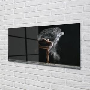 Nástenný panel  žena dym 100x50 cm