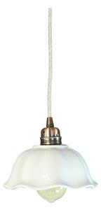 Bohemia-Design - Porcelánový závesný luster na lanku 1xE27/60W/230V