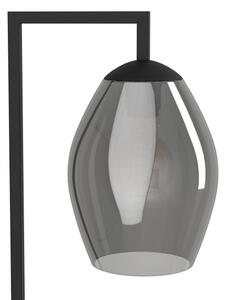 Eglo 390256 - Stojacia lampa ESTANYS 1xE27/40W/230V dymová