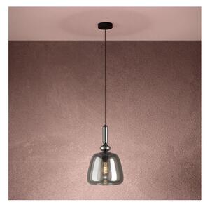 Eglo 39997 - Luster na lanku BOVINO 1xE27/40W/230V dymová