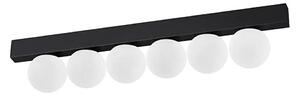 Ideal Lux - LED Stropné svietidlo PING PONG 6xLED/3W/230V CRI 90 čierna