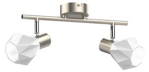 Prezent 27510 - Bodové svietidlo METIS 2xE14/40W/230V matný chróm