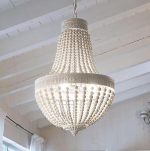 Ideal Lux - Luster na reťazi MONET 5xE14/40W/230V pr. 40 cm konope/biela