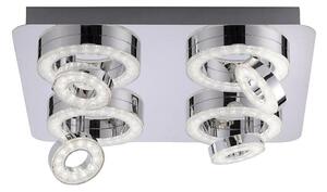 JUST LIGHT. 14662-17 - LED RGBW Stm. bodové svietidlo TIM 4xLED/5,9/230V + DO