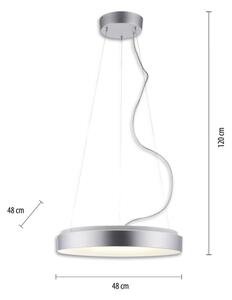 JUST LIGHT. 17075-21-LED Stmievateľný luster na lanku KETO ANIKA LED/26,5W/230V+DO