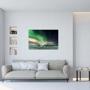 Obraz polárna žiara (90x60 cm)