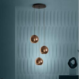 Eglo 390094 - Luster na lanku CORDOBA 3xE27/40W/230V medená