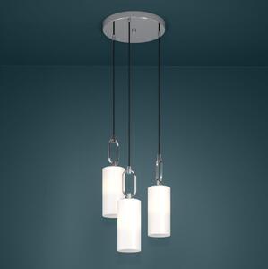 Eglo 390128 - Luster na lanku MAJANA 3xE27/40W/230V lesklý chróm