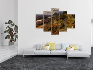 Obraz škótskych hôr (150x105 cm)