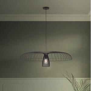 Eglo 390217 - Luster na lanku CHAMPERICO 1xE27/60W/230V 98,5 cm čierna