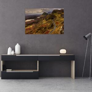Obraz škótskych hôr (90x60 cm)