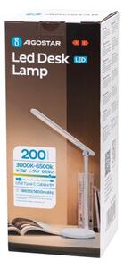 Aigostar - LED Stmievateľná nabíjacia dotyková stolná lampa LED/3W/5V 1800 mAh