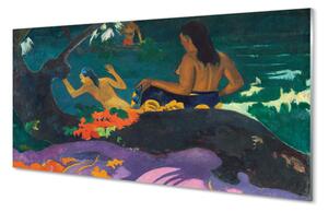 Sklenený obklad do kuchyne Art pôsobí na jazere 125x50 cm