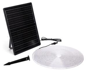 Aigostar - stmievateľný solárny LED pás/20 W/3,2 V 20 m 6500 K IP65 + diaľkové ovládanie