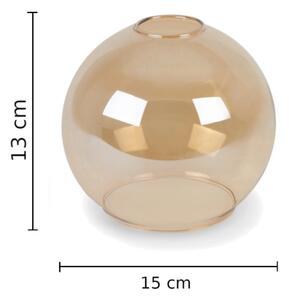 Prisadený luster STAR 3xE27/60W/230V čierna/dymová béžová