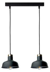 Luster na lanku HEBE 2xE27/60W/230V čierna