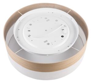 Stropné svietidlo SIRJA WOOD 2xE27/15W/230V pr. 45 cm biela/dub