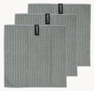Kuchynské utierky Waffle Sage, 3 ks