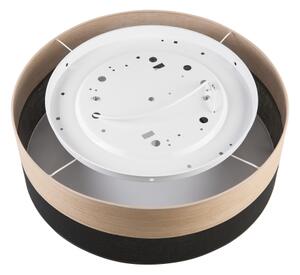Stropné svietidlo SIRJA WOOD 2xE27/15W/230V pr. 45 cm čierna/dub