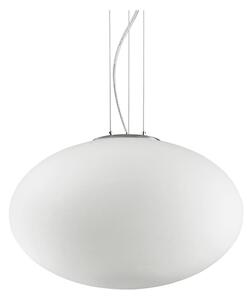 Ideal Lux - Luster na lanku CANDY 1xE27/42W/230V pr. 40 cm biela