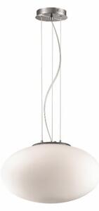 Ideal Lux - Luster na lanku CANDY 1xE27/42W/230V pr. 40 cm biela