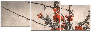 Obraz na plátne - Zátišie kytice - panoráma 5996D (150x50 cm)