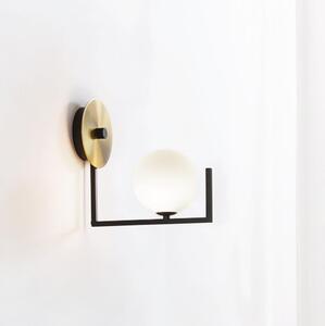 Ideal Lux - LED Nástenná lampa BIRDS 1xG9/3W/230V čierna/zlatá