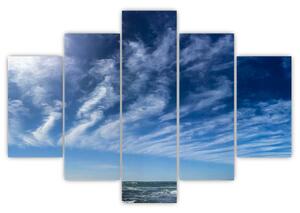Obraz oblohy s mraky (150x105 cm)