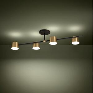 Eglo 39984 - LED Prisadený luster ALTAMIRA 4xGU10/4,6W/230V 3000K zlatá