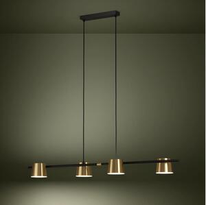 Eglo 39985 - LED Luster na lanku ALTAMIRA 4xGU10/4,6W/230V 3000K zlatá