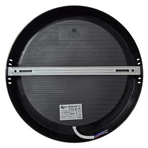 LED Stropné svietidlo ROUND LED/24W/230V 4000K pr. 28,8 cm čierna
