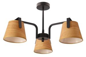 Luster na tyči AMBERG 3xE14/40W/230V hnedá