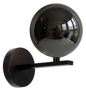 Nástenná lampa KAMA 1xG9/28W/230V čierna/dymová čierna