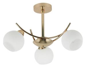 Luster na tyči AMOS 3xE27/40W/230V zlatá