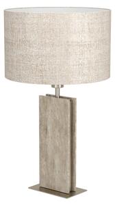 Eglo 390408 - Stolná lampa BELESAR 1xE27/40W/230V béžová