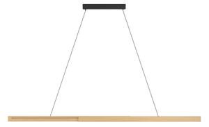 Eglo 390369 - LED Stmievateľný luster na lanku MONTEBUONO LED/21W/230V 3000K hnedá