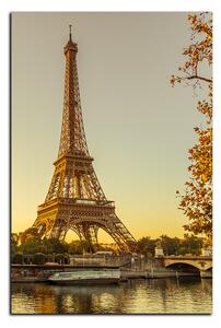 Obraz na plátne - Eiffel Tower - obdĺžnik 7110A (60x40 cm)